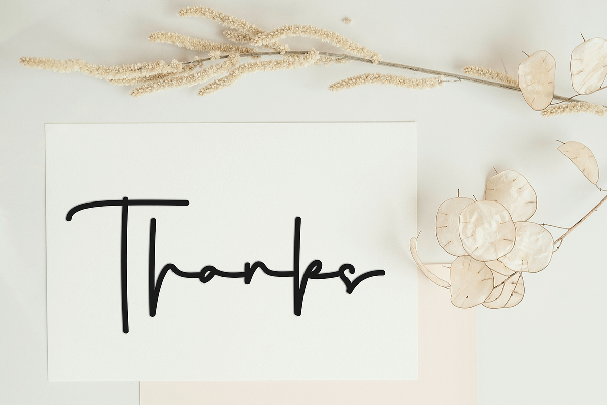 Calligraphy Stylish, a Handwritten Font by InermediaSTUDIO (Photo 7 of 8)