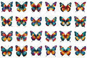 Colorful Butterfly Juneteenth Clipar, an Illustration by DreamPrint404 (Thumbnail 2 of 5)