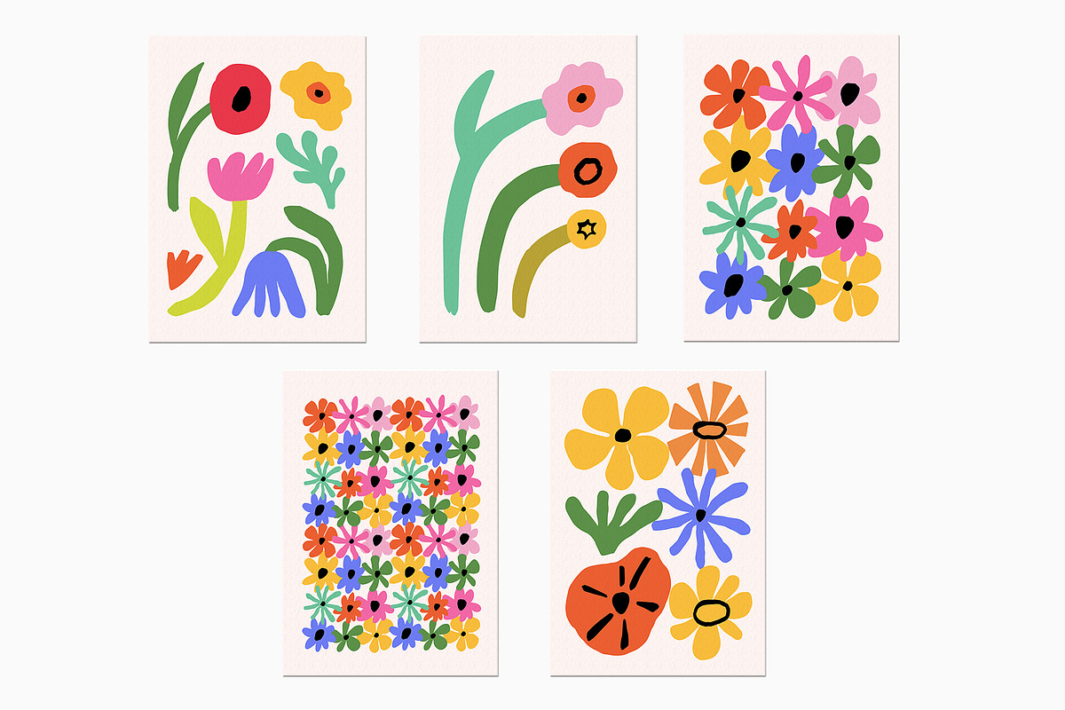 FLOWER MARKET 3 Graphics Bundle, a Pattern Graphic by Katerina Osa (Photo 19 of 23)