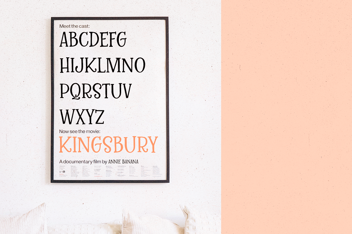 Kingsbury, a darling serif caps font, a Serif Font by Rachel White Art (Photo 11 of 12)