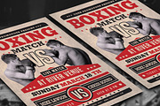 Boxing Match Flyer, a Flyer Template by Muhamad Iqbal hidayat (Thumbnail 3 of 4)