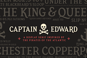 Captain Edward — Serif Display Font, a Sans Serif Font by SimpleBits® (Thumbnail 4 of 5)