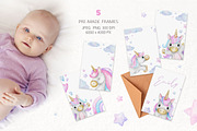 Unicorn Watercolor illustrations, an Illustration by Fedulova Art (Thumbnail 8 of 12)
