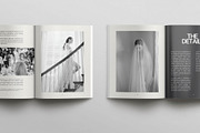 Editorial Wedding Welcome Guide, a Magazine Template by Cagdas Yoldas (Thumbnail 8 of 9)