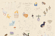 Cottagecore Vintage Illustrations, a Decorative Illustration by whiteheartdesign (Thumbnail 6 of 21)