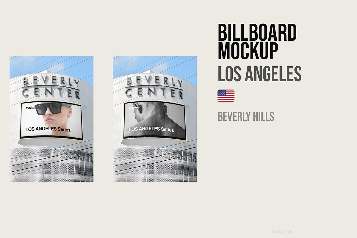 Los Angeles Billboard Mockup PSD, an Advertising Mockup by Brandacle Mockups (Photo 9 of 10)