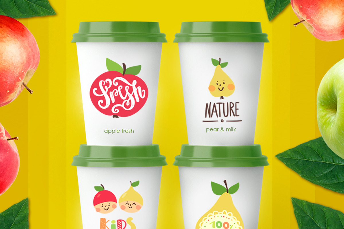 Organic food labels and logos, an Object Graphic by Magic & Dreams (Photo 4 of 4)