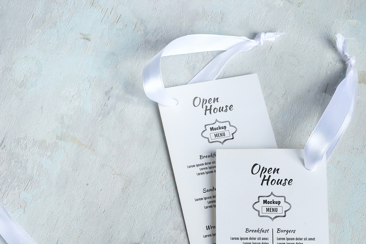 Menu Event Mockups Bundle, a Brochure Template by YuMyart (Photo 5 of 12)