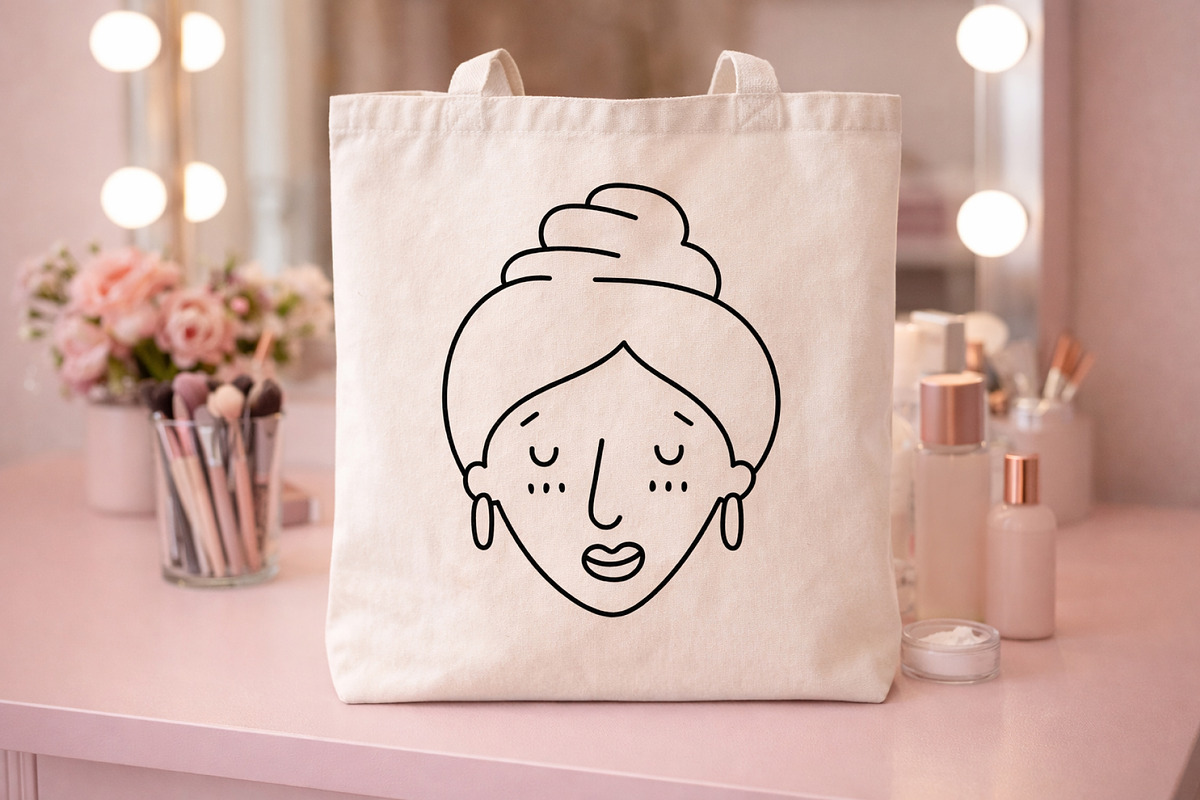 Hand Drawn Women Faces, a Person Illustration by Palau (Photo 6 of 8)