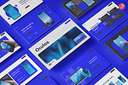 Mobile App PowerPoint Presentation, a Presentation Template by Pixslides (Thumbnail 1 of 4)