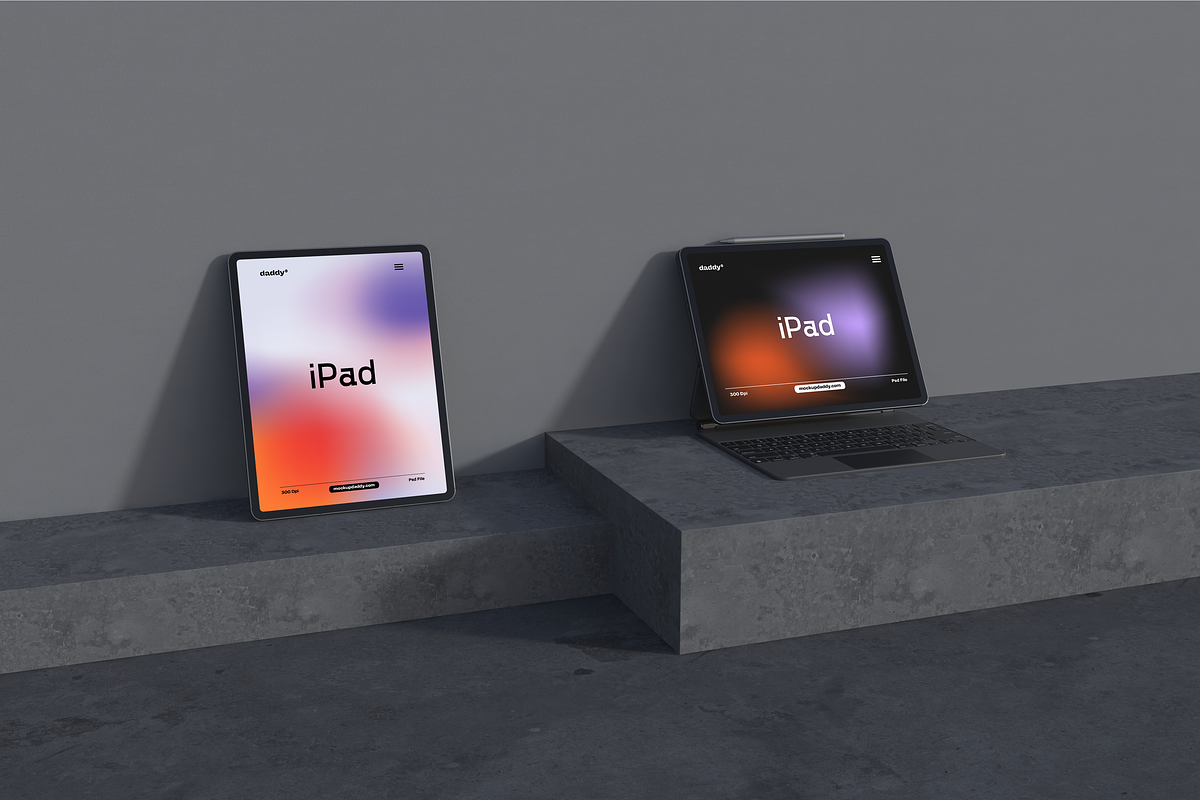 Apple Devices Mockup Set Vol. 4, a Device Mockup by Mockupdaddy (Photo 23 of 33)