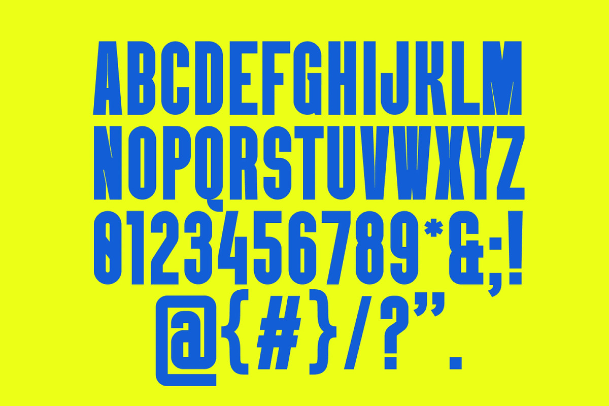 Condeq – Bold Condensed Display Font, a Sans Serif Font by Brand Earth (Photo 2 of 7)