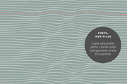 Waves Vol. 19 | 20 Vector Patterns, a Pattern Graphic by invisiblelayer (Thumbnail 4 of 6)