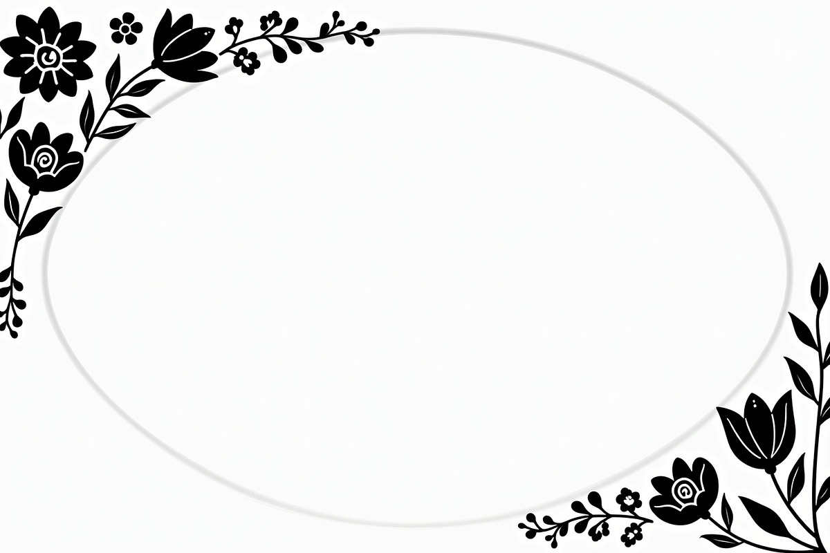 Vintage Floral Border Frame Pack, an Illustration by jahid234 (Photo 10 of 10)
