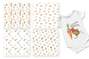 Rabbits are harvesting, an Animal Illustration by Love Watercolor Store (Thumbnail 9 of 9)