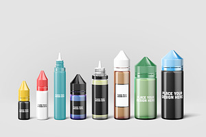 Cosmetic Bottles Mockup Vol.5