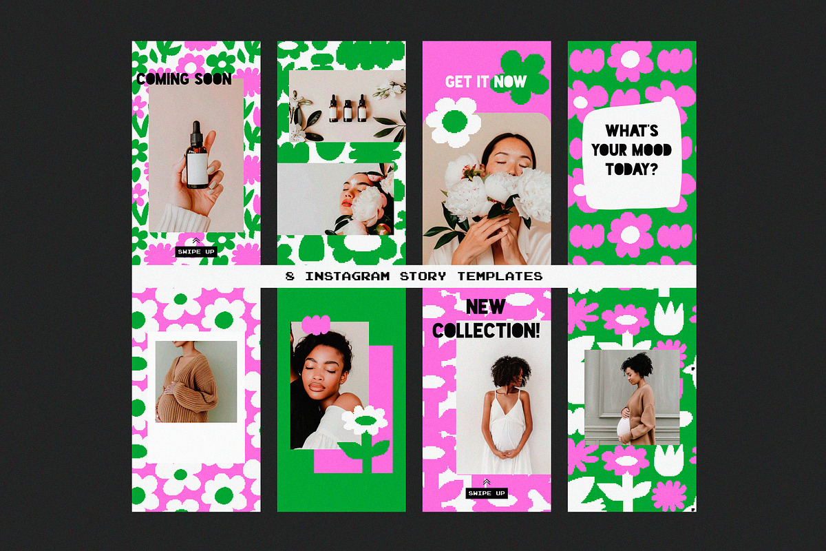 PIXEL BLOOM, a Social Media Template by Bosotochka♥Art (Photo 6 of 10)