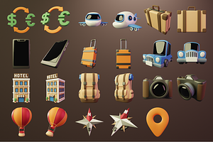 3D Traveller Assets