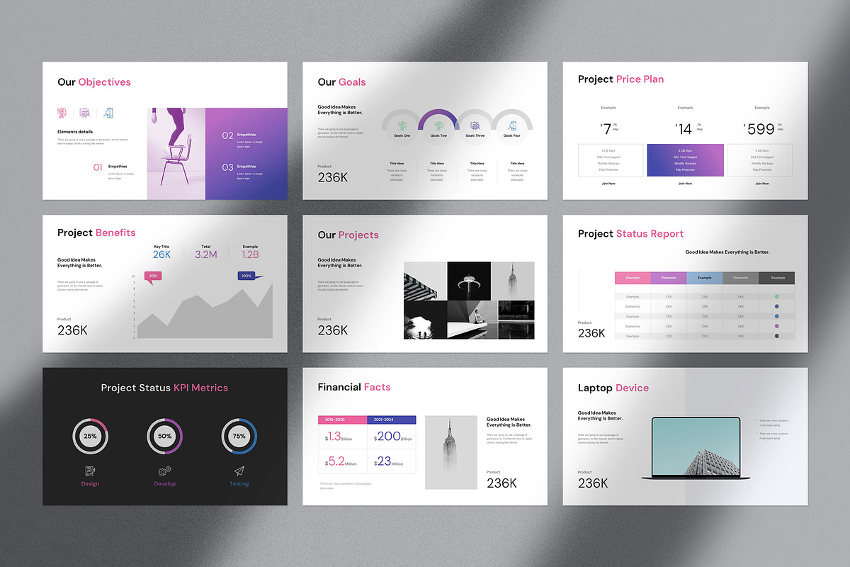Business Plan Presentation Template preview 6