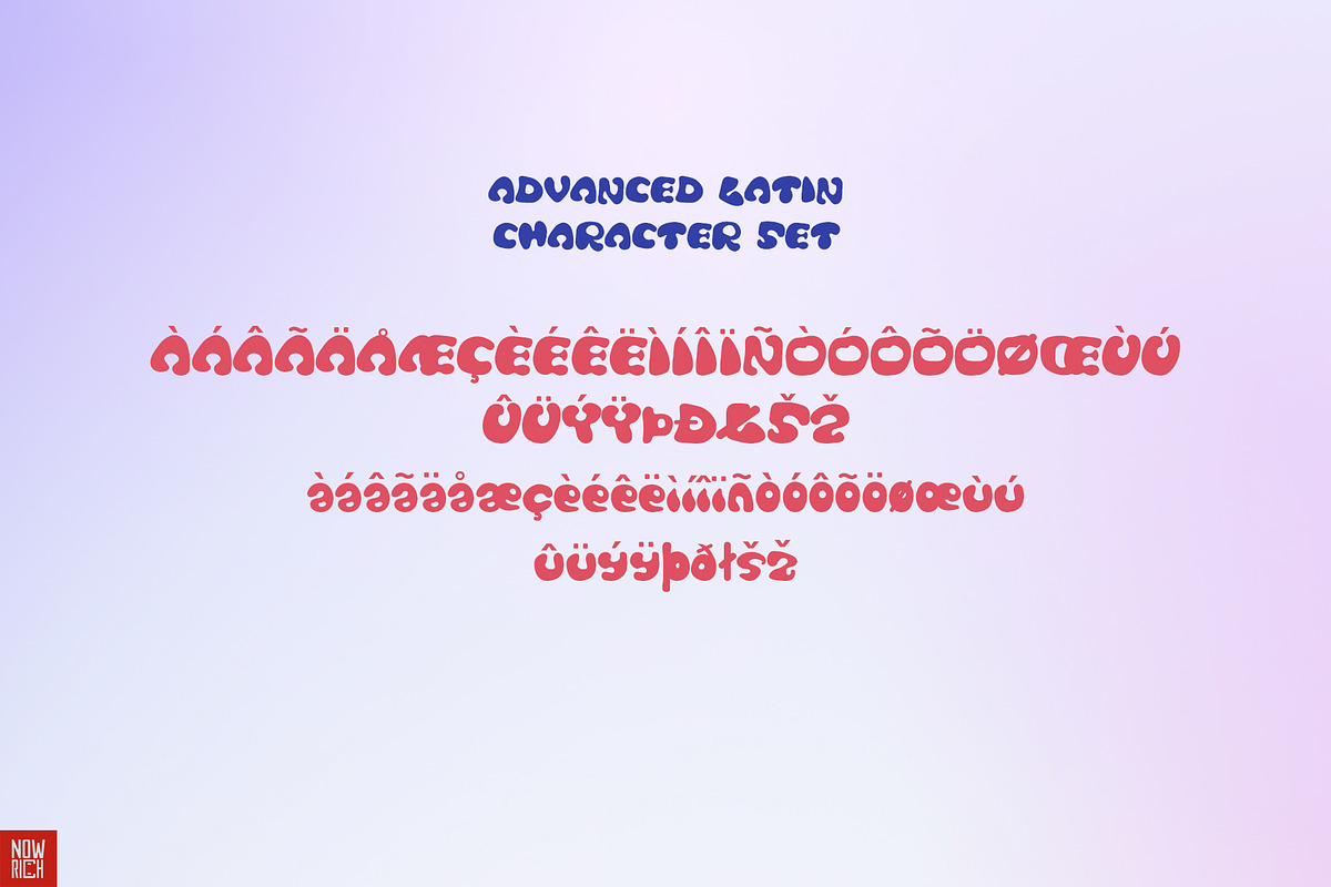 Floatograph Display Graffiti Bubble, a Blackletter Font by Nouric Design (Photo 4 of 9)