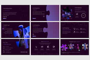 Inzomny - Powerpoint Template