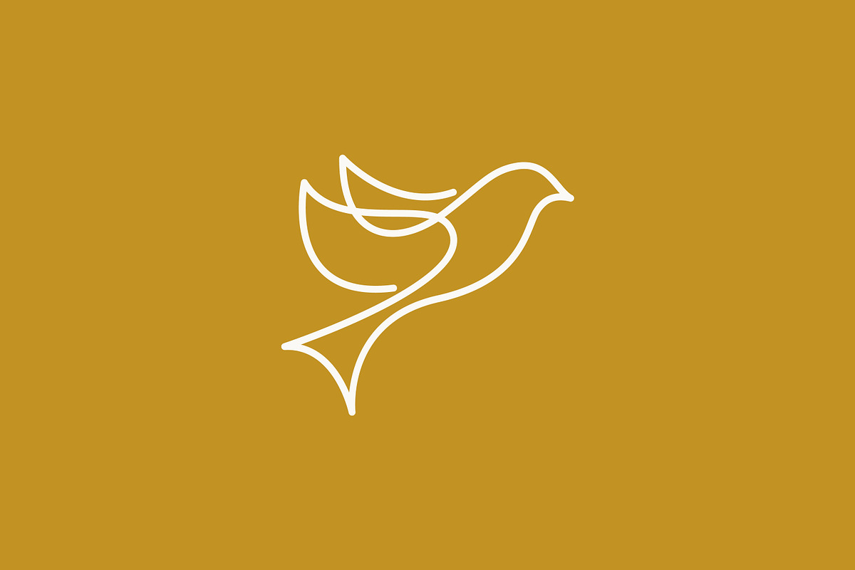 Abstract Illustration Bird Fly Logo, a Branding & Logo Template by Signatoro (Photo 4 of 4)