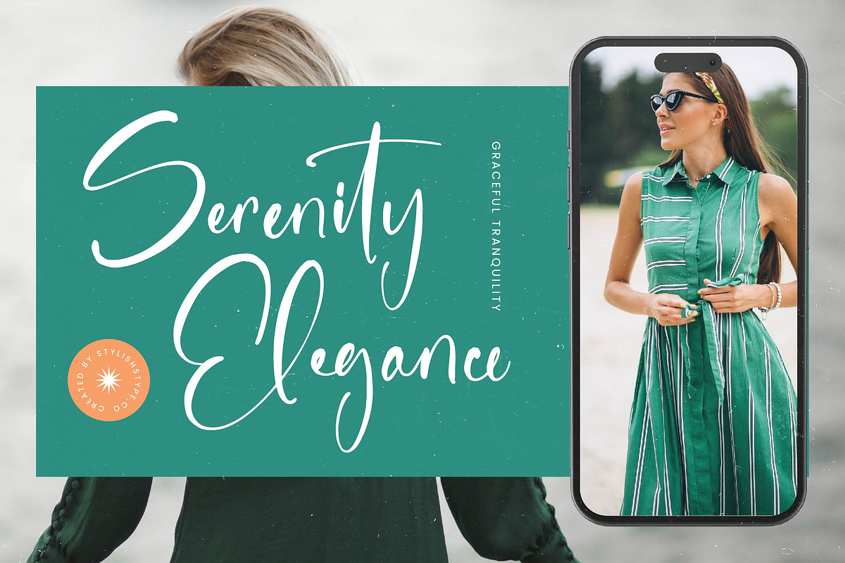 Sanitizer Eticulate Stylish Font, a Script Font by stylishtype.co (Photo 3 of 20)