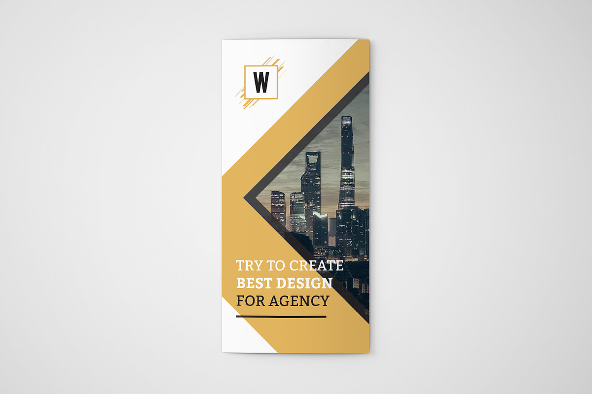 Clean Tri fold Brochure, a Brochure Template by ZAAS (Photo 2 of 6)