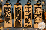 Halloween Bookmark Laser Cut SVG, an Object Graphic by Rose Art (Thumbnail 1 of 3)