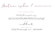 Ametrine, casual font, a Script Font by Art pages (Thumbnail 2 of 16)
