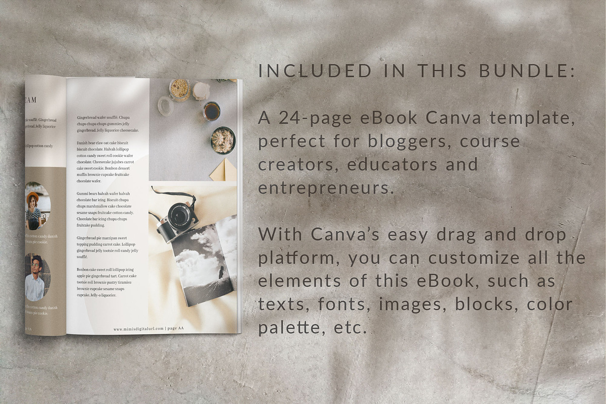 eBook Canva Template | Mink, a Magazine Template by Studio Sugoi (Photo 2 of 10)