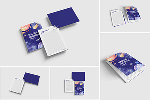 Notebook Mockup, a Product Mockup by Indah