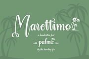Marettimo Summer-Vibe Font, a Script Font by The Traveling Fox (Thumbnail 1 of 7)