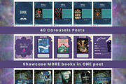 Bookstagram Fantasy Template, a Social Media Template by PixelBloomClub (Thumbnail 3 of 8)
