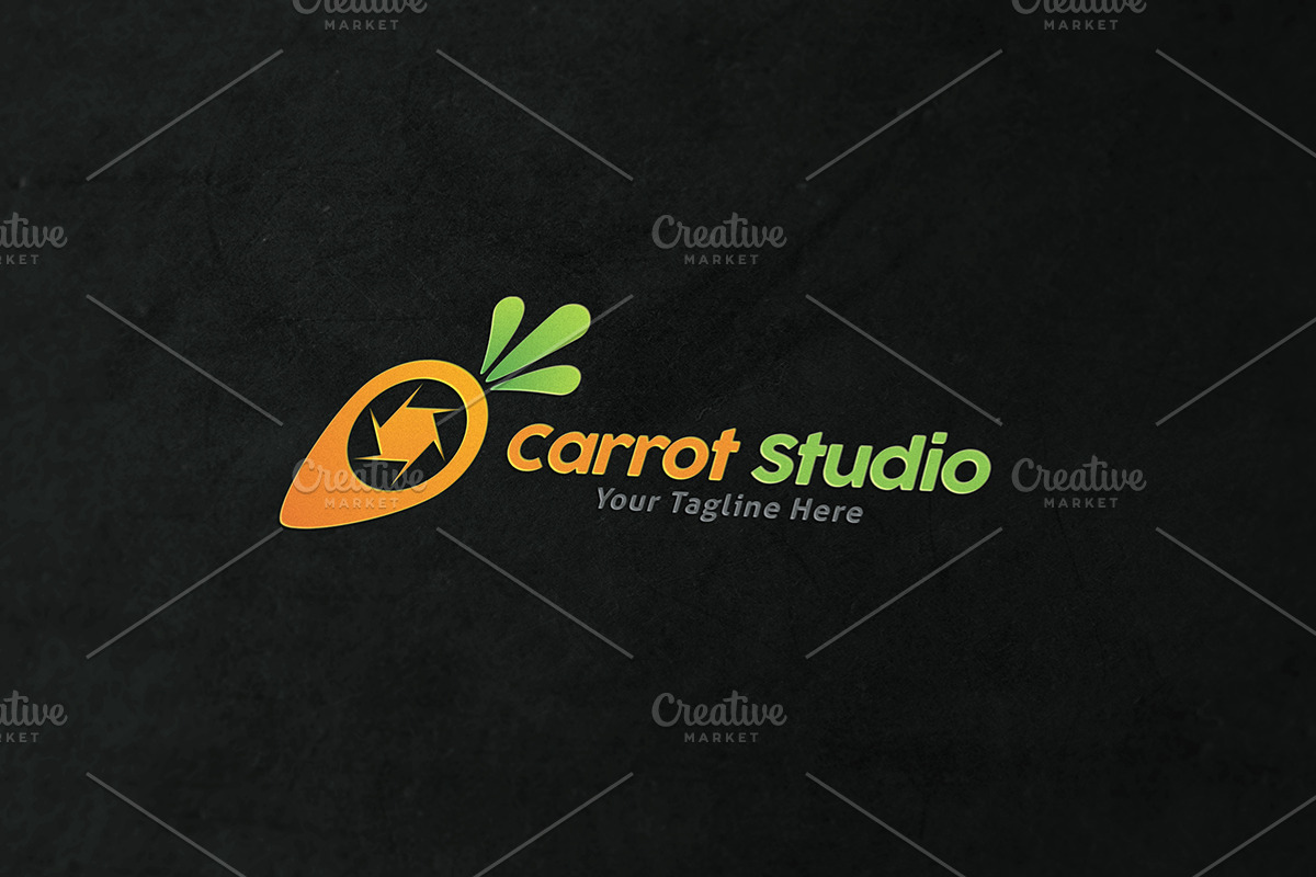 Carrot Studio Logo, a Branding & Logo Template by Martin-Jamez (Photo 3 of 3)