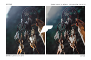 Dark Mobile Lightroom Presets II, an Action Add-On by Filtercrave (Thumbnail 5 of 9)
