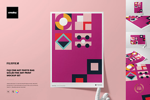 Photo Rag Fine Art Print Mockup, a Print Template by creatsy5