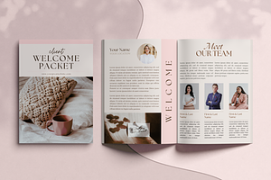 Canva Client Welcome Packet Template