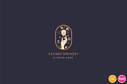 Sacred Brewery Logo Template, a Branding & Logo Template by CCS Type (Thumbnail 1 of 3)