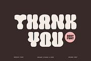 Vibes Bloze - Groovy Font, a Sans Serif Font by Iqsiart Studio (Thumbnail 9 of 10)