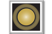 Winter Vector Round Frame With, an Illustration by FineArtStudio (Thumbnail 2 of 3)
