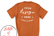 Back Of T-Shirt BC3001 Mockup Bundle, a Shirt Mockup by lock and page (Thumbnail 63 of 88)
