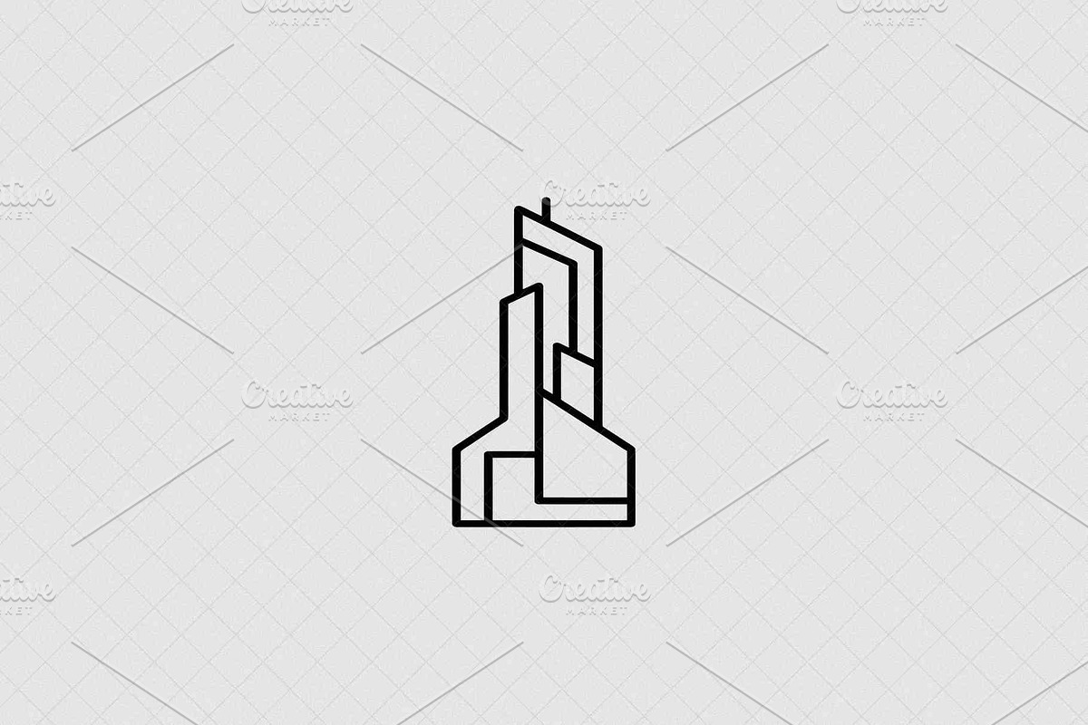 Modern Skyscraper Icon, an Outline Icon by Vectorium Studio (Photo 2 of 4)