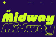 CS Midway Pixel, a Sans Serif Font by Craft Supply Co. (Thumbnail 1 of 8)