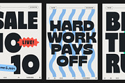 Facers, a Sans Serif Font by Adam Fathony (Thumbnail 17 of 18)