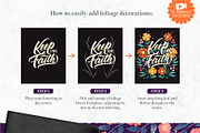 The Mega Floral Composition Kit, a Brush Add-On by Nico-Ng (Thumbnail 34 of 46)