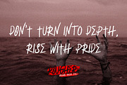 Rougher Brush Font, a Blackletter Font by PutraCetol Studio (Thumbnail 11 of 13)
