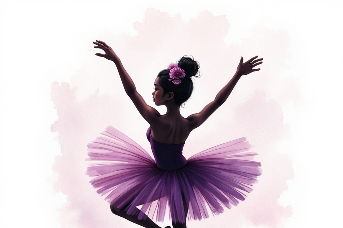 Ballerina Clipart Bundle, a Person Illustration by PLUM&FIGS (Photo 5 of 13)