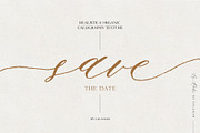 La Roche Font Duo, a Script Font by Calamar Studio (Thumbnail 10 of 19)