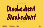 CS Mortise Drawn, a Handwritten Font by Craft Supply Co. (Thumbnail 6 of 8)
